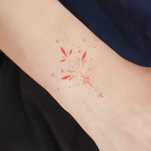 Load image into Gallery viewer, Collar & Wrist Ornamental Tattoos - Set of 5 (Black / Red / Blue)