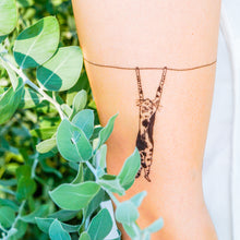 Load image into Gallery viewer, Manga Style Black & White Cats Combo Tattoo Stickers (Black & White)