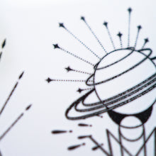 Load image into Gallery viewer, Geometric Universe Tattoo - LAZY DUO TATTOO