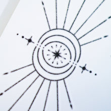 Load image into Gallery viewer, Geometric Universe Tattoo - LAZY DUO TATTOO