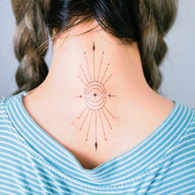 Load image into Gallery viewer, Geometric Universe Tattoo - LAZY DUO TATTOO