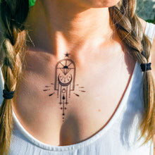 Load image into Gallery viewer, Geometric Universe Tattoo - LAZY DUO TATTOO