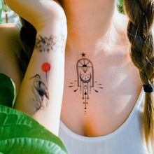 Load image into Gallery viewer, Geometric Universe Tattoo - LAZY DUO TATTOO