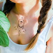 Load image into Gallery viewer, Geometric Universe Tattoo - LAZY DUO TATTOO