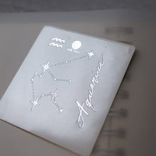 Load image into Gallery viewer, ZODIAC TATTOO・AQUARIUS - LAZY DUO TATTOO