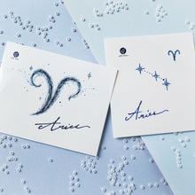 Load image into Gallery viewer, ZODIAC TATTOO・ARIES - LAZY DUO TATTOO