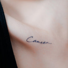 Load image into Gallery viewer, ZODIAC TATTOO・CANCER - LAZY DUO TATTOO
