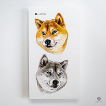 Load image into Gallery viewer, Shiba Inu paw print tattoo, Dog-themed sticker set, Temporary dog paw print tattoos, Shiba Inu breed tattoo, Cute pet stickers, Dog-themed party favors, Trendy dog tattoos, Pet-themed gift ideas, Dog Tattoos, Tattoo Shop Hong Kong, Made in Taiwan. ShibaDog, Shiba Tattoo, Shiba Puppy, Dog Family, Black Dog Micro Dog Tattoo, Realistic Pet Tattoo, Japanese Shiba Art, Japan Accessories LAZY DUO TATTOO since 2015