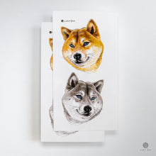 Load image into Gallery viewer, Adorable Shiba Inu tattoos, Pet-themed temporary tattoos, Shiba Inu silhouette tattoo, Pet lover sticker, Temporary pet tattoos, Shiba Inu paw print tattoo, Dog-themed sticker set, Temporary dog paw print tattoos,Dog Tattoos, Tattoo Shop Hong Kong, Made in Taiwan. ShibaDog, Shiba Tattoo, Shiba Puppy, Dog Family, Black Dog Micro Dog Tattoo, Realistic Pet Tattoo, Japanese Shiba Art, Japan Accessories LAZY DUO TATTOO since 2015