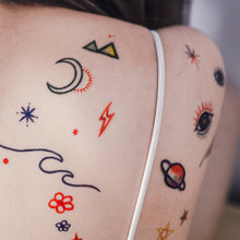 Load image into Gallery viewer, Colorful & Playful Mini Tattoos - LAZY DUO TATTOO