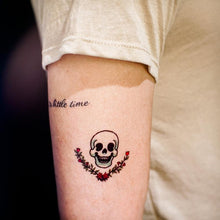 Load image into Gallery viewer, New School Angel & Devil Skull Tattoo Set - LAZY DUO TATTOO