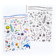 Load image into Gallery viewer, Colorful & Playful Mini Tattoos - LAZY DUO TATTOO