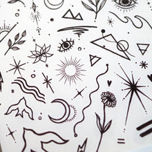 Load image into Gallery viewer, Colorful & Playful Mini Tattoos - LAZY DUO TATTOO