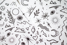 Load image into Gallery viewer, Colorful & Playful Mini Tattoos - LAZY DUO TATTOO