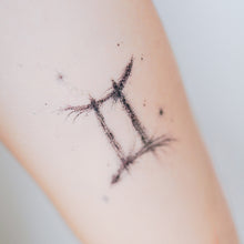 Load image into Gallery viewer, ZODIAC TATTOO・GEMINI - LAZY DUO TATTOO