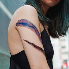 Load image into Gallery viewer, Watercolor Brushstroke Tattoos - LAZY DUO TATTOO
