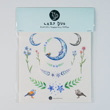 Load image into Gallery viewer, Flower Floral Dreamcatcher Tattoo Ideas情侶刺青貓刺青紋身貼紙網店價錢少量印Couple Tattoo Matching Sneaky Cat Black Cat Tattoo 預約紋身貼紙設計印刷訂製作DIY Waiman Tattoo Artist香港原創手繪刺青紋身貼紙LAZY DUO Premium Temporary Tattoo Stickers Professional Printing Tattoo Shop Hong Kong Customise Custom Small Order自訂客製少量印刷大量批發特快專業優質彩色金屬色廣告宣傳禮品 Online Gift Shop