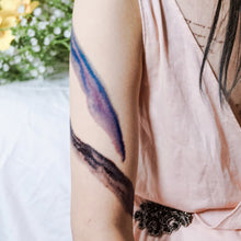 Load image into Gallery viewer, Watercolor Brushstroke Tattoos - LAZY DUO TATTOO
