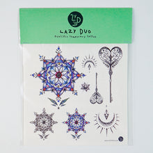 Load image into Gallery viewer, 香港原創手繪刺青紋身貼紙 LAZY DUO HK Premium Temporary Tattoo Stickers Professional Printing Shop Hong Kong Customise Tattoo Custom Order Small Amount 自訂客製少量印刷大量批發特快專業優質彩色金屬色廣告宣傳禮品 Gift Promotion Advertising Event 安全防水防敏無痛紋身師紋身店 High Quality Tattoo Service Safe Non-Toxic Ink Long Lasting Waterproof Look Real Realistic Artistic Tat