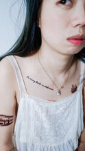 Load image into Gallery viewer, Dreamer Quote・Book & Love Tattoo - LAZY DUO TATTOO