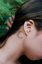 Load image into Gallery viewer, Lettering & Boho White Gold Metallic Tattoo Set - LAZY DUO TATTOO