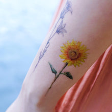 Load image into Gallery viewer, Watercolor Flower & Tree Tattoos - LAZY DUO TATTOO