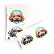 Load image into Gallery viewer, Poodle Doggie Tattoos - LAZY DUO TATTOO