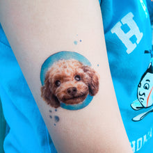 Load image into Gallery viewer, Poodle Doggie Tattoos - LAZY DUO TATTOO