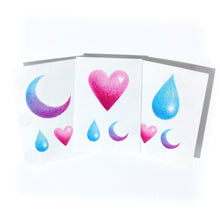 Load image into Gallery viewer, Gradient Minimal Symbols Tattoos - LAZY DUO TATTOO