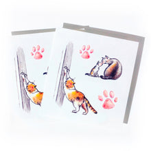 Load image into Gallery viewer, Kitten Cats Pinky Paws Tattoo - LAZY DUO TATTOO