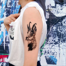 Load image into Gallery viewer, Ram・Goat Tattoo - LAZY DUO TATTOO