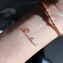 Load image into Gallery viewer, Watercolor Lettering Tattoo・Gradient Calligraphy - LAZY DUO TATTOO