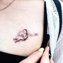 Load image into Gallery viewer, Le Petit Prince & Rose Tattoo - LAZY DUO TATTOO
