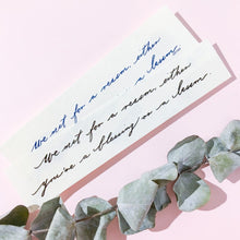 Load image into Gallery viewer, Encourage Quote・Life Lesson Tattoo - LAZY DUO TATTOO