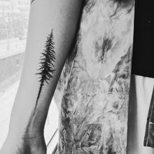 Load image into Gallery viewer, Watercolor Flower & Tree Tattoos - LAZY DUO TATTOO