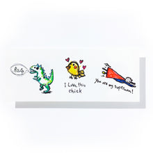 Load image into Gallery viewer, J05・Childish Tattoos Set - LAZY DUO TATTOO