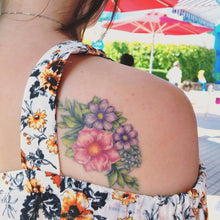 Load image into Gallery viewer, J06・Flower & Animal Tattoos Set - LAZY DUO TATTOO