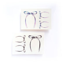 Load image into Gallery viewer, Minimal Ribbon Bow Tattoo - LAZY DUO TATTOO