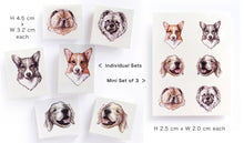 Load image into Gallery viewer, Puppies Love · Golden Retriever, Chow Chow, Corgi Dog Tattoos - LAZY DUO TATTOO