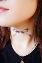 Load image into Gallery viewer, Dotwork Ribbon Bow Tattoo - LAZY DUO TATTOO