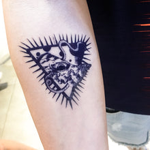 Load image into Gallery viewer, Mystery Alchemist Eye Triangle Tattoo - LAZY DUO TATTOO