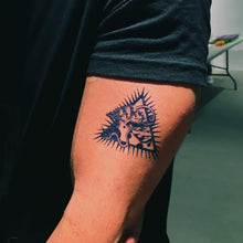 Load image into Gallery viewer, Mystery Alchemist Eye Triangle Tattoo - LAZY DUO TATTOO