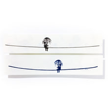 Load image into Gallery viewer, Little Boy in the Rain Line Tattoo - LAZY DUO TATTOO