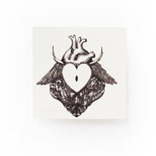 Load image into Gallery viewer, Rococo Spiky Heart Lock Tattoo - LAZY DUO TATTOO