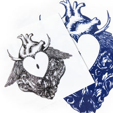 Load image into Gallery viewer, Rococo Spiky Heart Lock Tattoo - LAZY DUO TATTOO