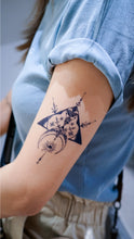 Load image into Gallery viewer, Tribal Arrow Moon Mystery Eye Tattoo - LAZY DUO TATTOO