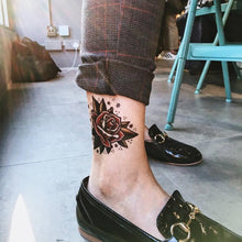 Load image into Gallery viewer, Old School Red Rose Tattoos - LAZY DUO TATTOO