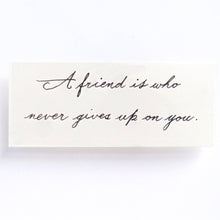 Load image into Gallery viewer, BFF Relationship Goal.Friendship Tattoo - LAZY DUO TATTOO