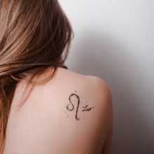 Load image into Gallery viewer, ZODIAC TATTOO・LEO - LAZY DUO TATTOO