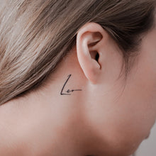 Load image into Gallery viewer, ZODIAC TATTOO・LEO - LAZY DUO TATTOO